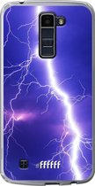 LG K10 (2016) Hoesje Transparant TPU Case - Thunderbolt #ffffff