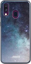 Samsung Galaxy A50 Hoesje Transparant TPU Case - Milky Way #ffffff