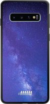 Samsung Galaxy S10 Hoesje TPU Case - Star Cluster #ffffff