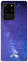Samsung Galaxy S20 Ultra Hoesje Transparant TPU Case - Star Cluster #ffffff
