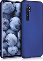 kwmobile telefoonhoesje geschikt voor Xiaomi Mi Note 10 Lite - Hoesje voor smartphone - Back cover in metallic blauw