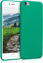 kwmobile telefoonhoesje voor Apple iPhone 6 Plus / 6S Plus - Hoesje voor smartphone - Back cover in smaragdgroen