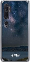 Xiaomi Mi Note 10 Hoesje Transparant TPU Case - Landscape Milky Way #ffffff