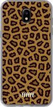 Samsung Galaxy J5 (2017) Hoesje Transparant TPU Case - Leopard Print #ffffff