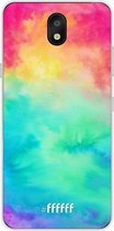 LG K30 (2019) Hoesje Transparant TPU Case - Rainbow Tie Dye #ffffff