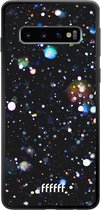 Samsung Galaxy S10 Hoesje TPU Case - Galactic Bokeh #ffffff