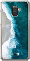 Samsung Galaxy A8 (2018) Hoesje Transparant TPU Case - Beach all Day #ffffff