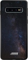 Samsung Galaxy S10 Hoesje TPU Case - Dark Space #ffffff