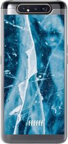 Samsung Galaxy A80 Hoesje Transparant TPU Case - Cracked Ice #ffffff