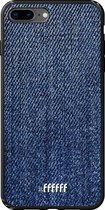 iPhone 8 Plus Hoesje TPU Case - Denim #ffffff