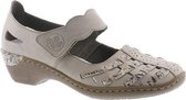 RIEKER 48369-60 Ballerina beige maat 39
