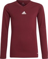 adidas - Team Base Tee Youth - Voetbal Onderkleding Kinder - 116 - Rood