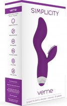 VERNE G-spot & Clitoral vibrator - Purple