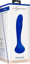 G-Spot and Prostate Vibrator - Finesse - Blue