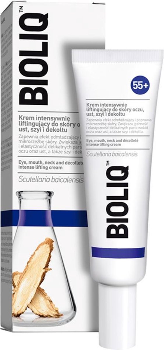 Bioliq 55+ Intensive Lifting Cream For Eye Score, Lips,Neck I - Décolletage