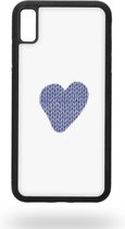 Stiched heart Telefoonhoesje - Apple iPhone Xs Max