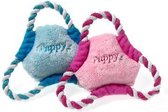 Karlie puppy frisbee roze of lichtblauw - 17 cm - 1 stuks