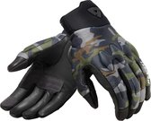 REV'IT! Spectrum Camo Dark Green Motorcycle Gloves 2XL - Maat 2XL - Handschoen