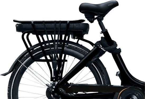 Vogue Carry bakfiets Midden motor Kangeroo 7V  matzwart - Vogue Bike
