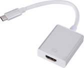 USB-C naar HDMI Adapter - 1080p - USB-C Hub - HD kwaliteit - Zilver
