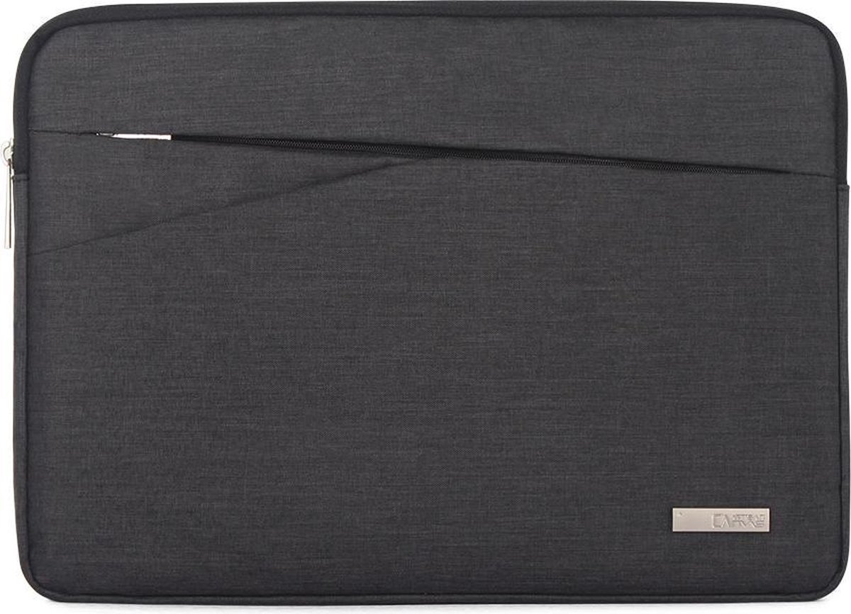 Laptophoes 13 Inch XZV – Case Hoes Geschikt voor o.a Macbook Pro 13 Inch 2009-2012 / Pro 14 inch 2021 / Macbook Air 2008-2017 – Laptop Sleeve – Donkergrijs