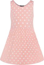 Polly Polka Kids Dress Pink .