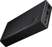 Bol.com GREEN CELL Power Bank GC PowerPlay20 20000mAh met fast charging 2x USB Ultra Charge en 2x USB-C 18W aanbieding