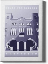 Walljar - Beurs van Berlage - Muurdecoratie - Poster met lijst