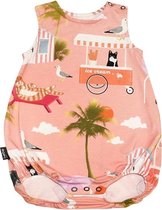 HEBE - romper - summer breeze - roze - Maat 62/68