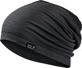 Jack Wolfskin Travel Beanie Headgear Black Unisex, Men, Women,