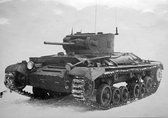 1:100 Zvezda 6280 British Infantry Tank "Valentine” II Plastic kit