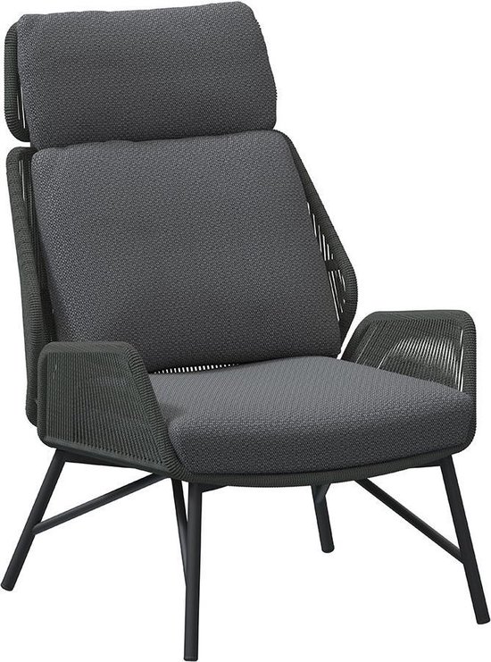 4 Seasons Outdoor Carthago loungestoel - platinum  - 1 stuk