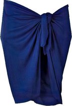 Beco Rok Pareo Dames 165 X 56 Cm Polyester Donkerblauw
