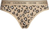 Calvin Klein CK One string - bruin/panterprint