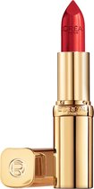 L’Oréal Paris Color Riche Satin Lipstick - 152 a La Mode - Rood - Verzorgende, Lippenstift verrijkt met Arganolie - 4,54 gr