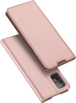 Samsung Galaxy A52 5G / A52s 5G Hoesje - Dux Ducis Skin Pro Book Case - Rosé-Goud