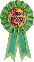 Haza Original Rozet ''happy Birthday Xxx'' 8 X 14,5 Cm