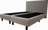 Boxspring Basic  2-persoons 180x200 cm Beige stof