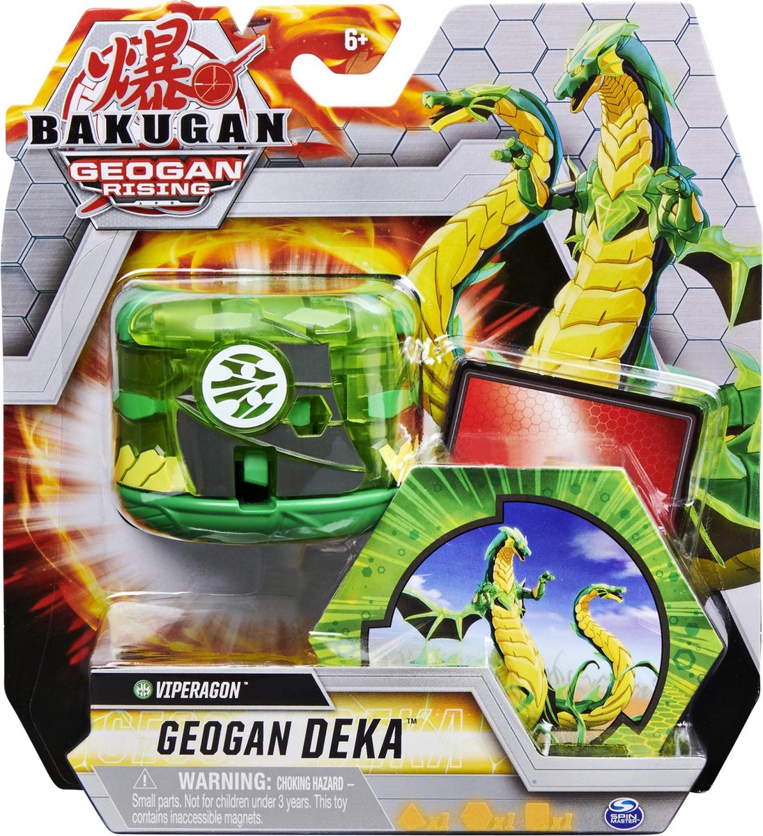 Bakugan GEOGAN RISING - PACK 1 GEOGAN DEKA SAISON 3 - Bille Geogan Deka  Avec BakuCore