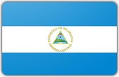 Vlag Nicaragua - 150 x 225 cm - Polyester