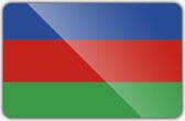 Vlag gemeente Hellevoetsluis - 70 x 100 cm - Polyester