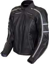 Lookwell Squadra Leather Motorcycle JacketBlack 44