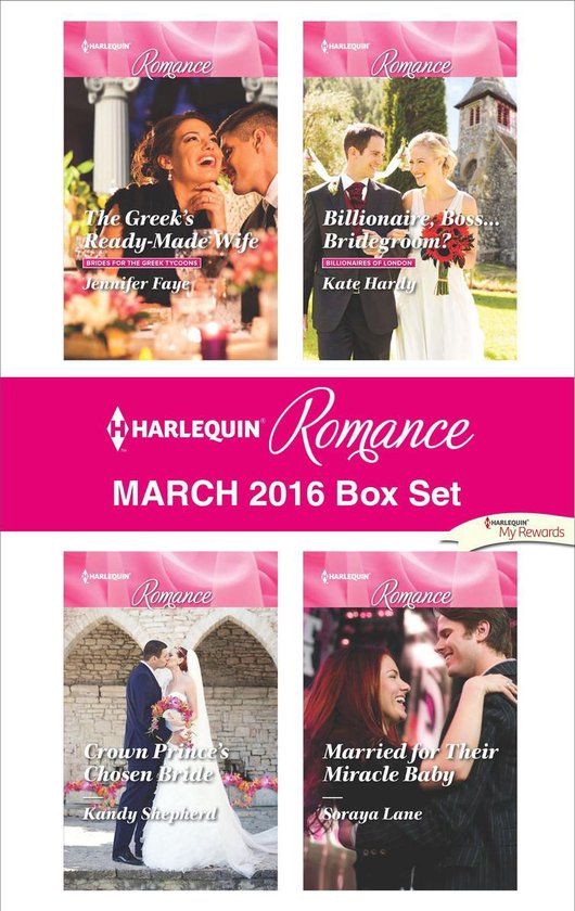 Harlequin Romance March 2016 Box Set - cover