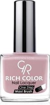 Golden Rose Rich Color Nail Lacquer NO: 130 Nagellak One-Step Brush Hoogglans