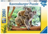 Ravensburger puzzel Familie koala - Legpuzzel - 200XXL stukjes