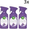 Air Wick Luchtverfrisser Spray - Pure Paarse Lavendel 250ml x3