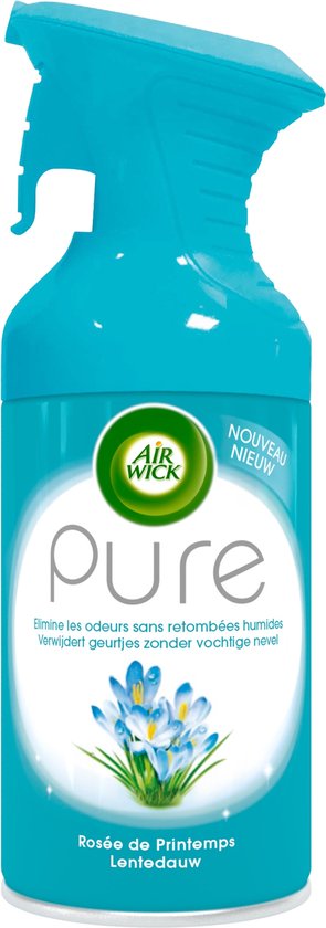vrijgesteld binnenkort betekenis Air Wick Luchtverfrisser Spray - Pure Lentedauw 250ml | bol.com