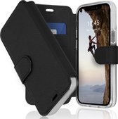 Accezz Hoesje Geschikt voor iPhone 12 Mini Hoesje Met Pasjeshouder - Accezz Xtreme Wallet Bookcase - Zwart