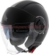 MT Jethelm Viale SV mat zwart XS Motorhelm / scoterhelm