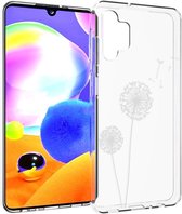 iMoshion Design voor de Samsung Galaxy A32 (5G) hoesje - Paardenbloem - Wit